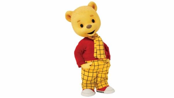A picture of Rupert Bear, which used to be the emblem of the Rupert fund.